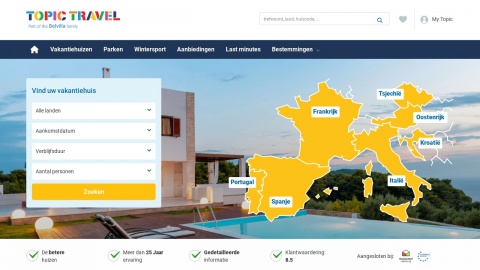 Topic Travel Reviews over Topic Travel