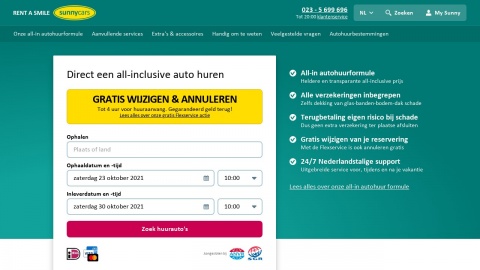 Bezoek de website Reviews over Sunny Cars