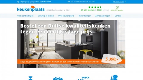 Bezoek de website Reviews over Keukenplaats