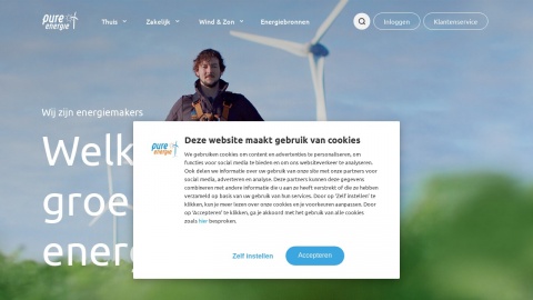 Bezoek de website Reviews over Pure Energie