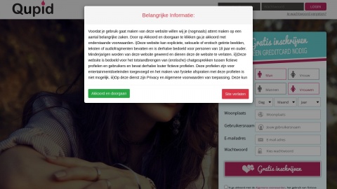 Bezoek de website Reviews over Qupid.nl