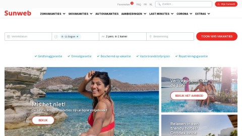 Bezoek de website Reviews over Sunweb