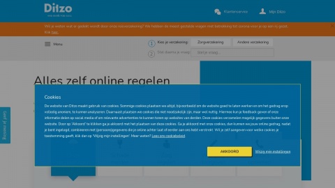 Bezoek de website Reviews over Ditzo
