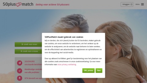Bezoek de website Reviews over 50Plusmatch